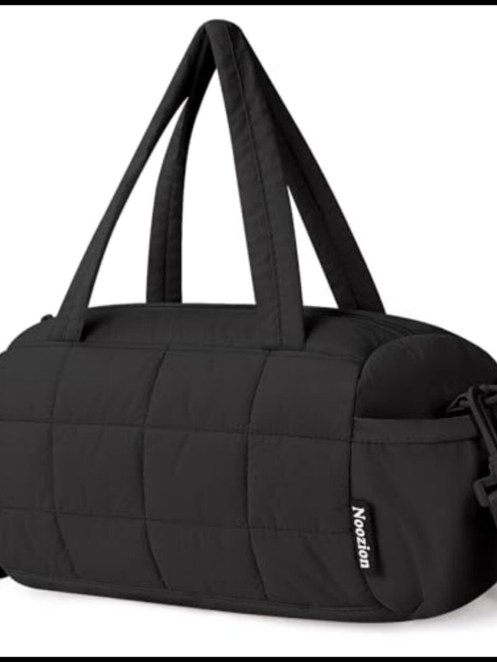 Quilted Mini Gym Bag Crossbody Duffle with Wet Pocket